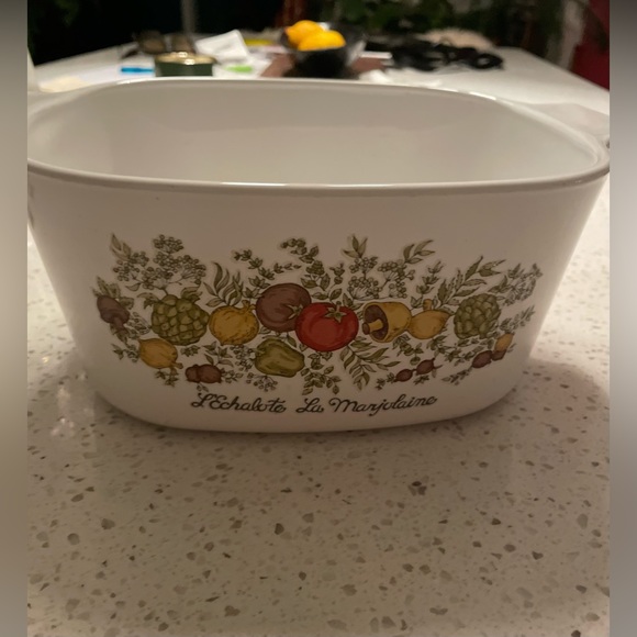 VINTAGE Corningware  L’Echalote La Marjolaine  casserole dish - Picture 10 of 12